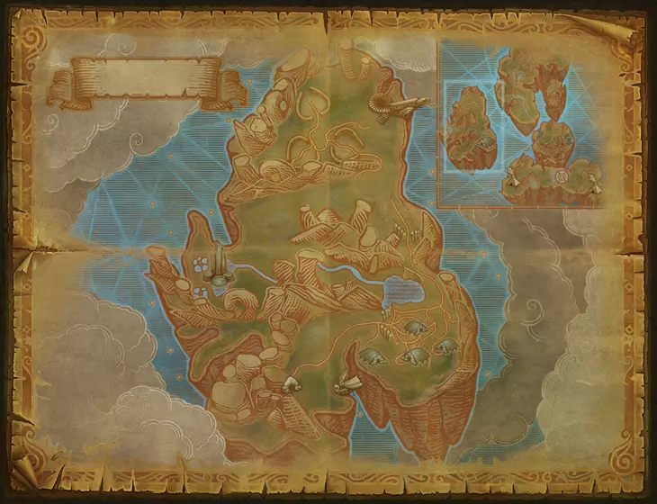 Map: Spiral Ridge