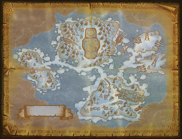 Carte : Forteresse de guilde