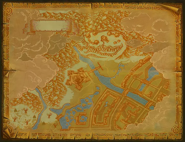 Karte: Dar Ulgorn Fortecia
