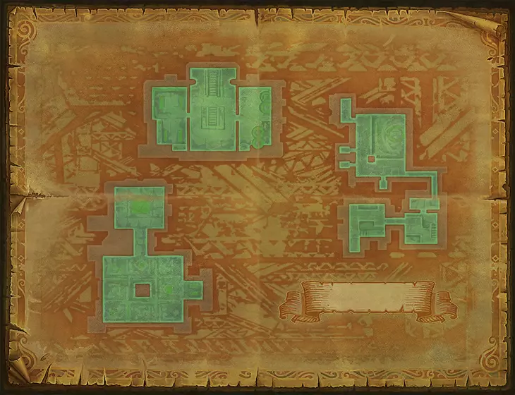 Map: Xadagan, lower floor