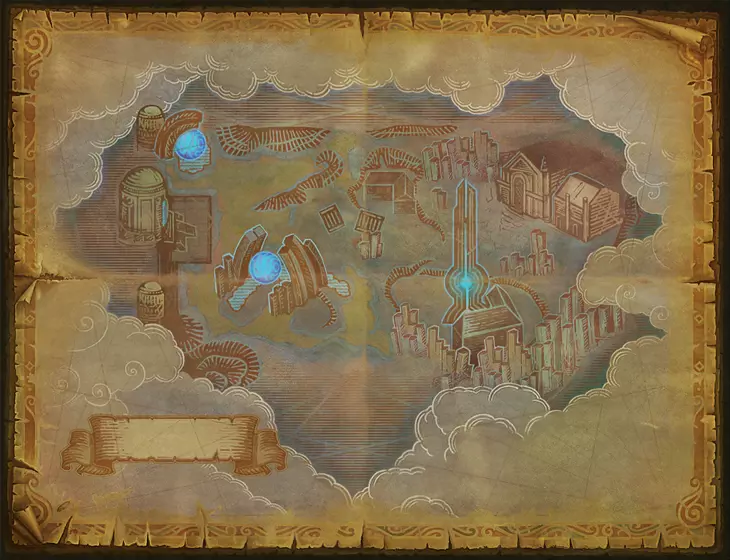 Map: Fractal's Legacy