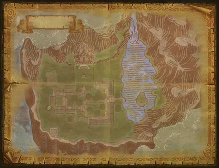 Map: "Cloud Nine" Health Resort