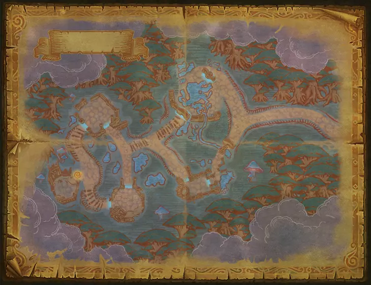 Map of Ancient Mound