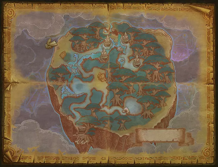 Map: Drowsy Woods