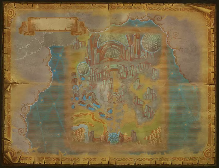 Map of Split Hill